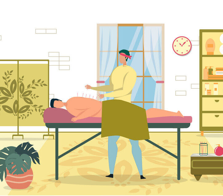Acupuncture treatment at Shri SaiGanesh Clinic in Rendal